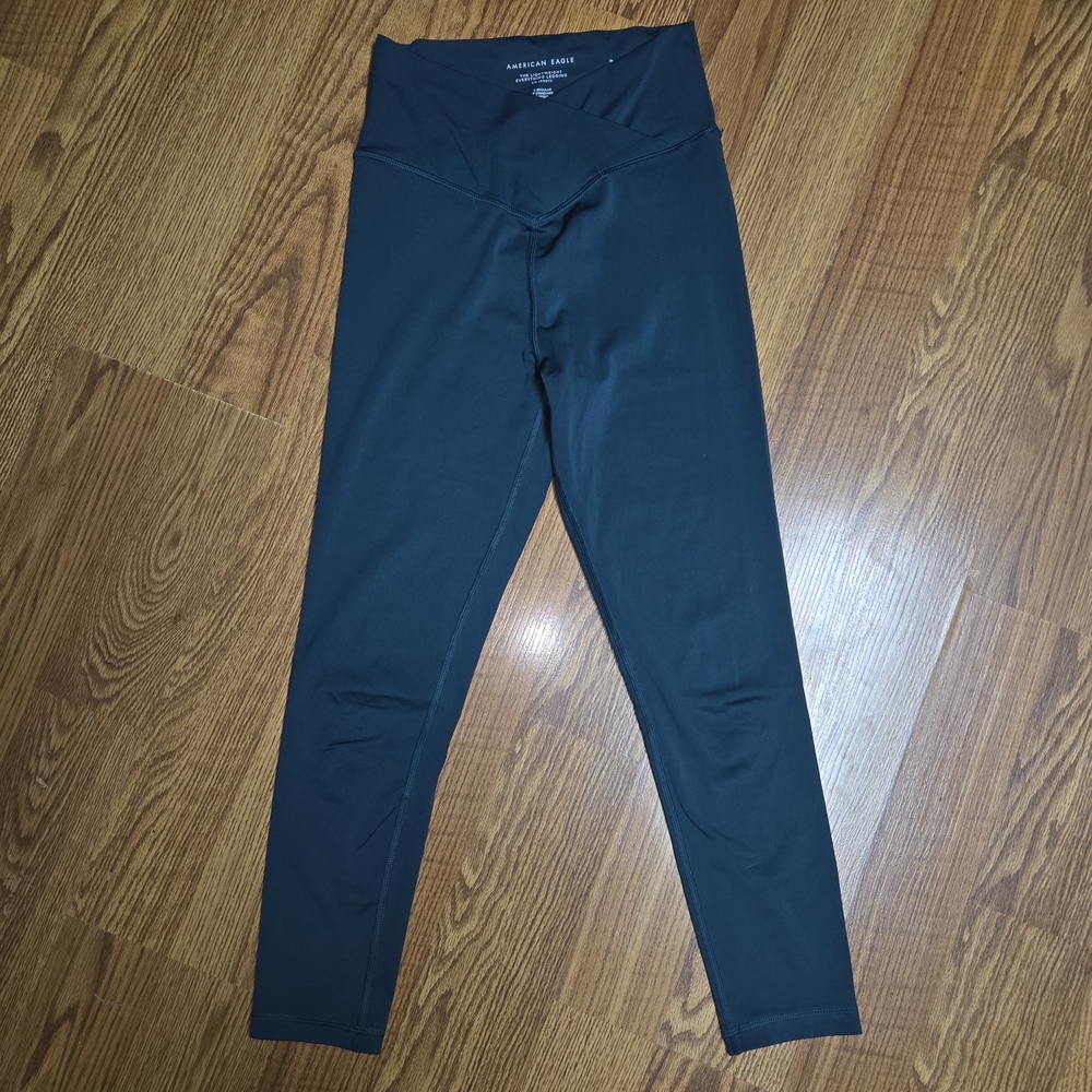 American Eagle Teal Lightweight Everything Legging Size Small
